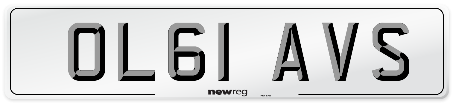 OL61 AVS Number Plate from New Reg